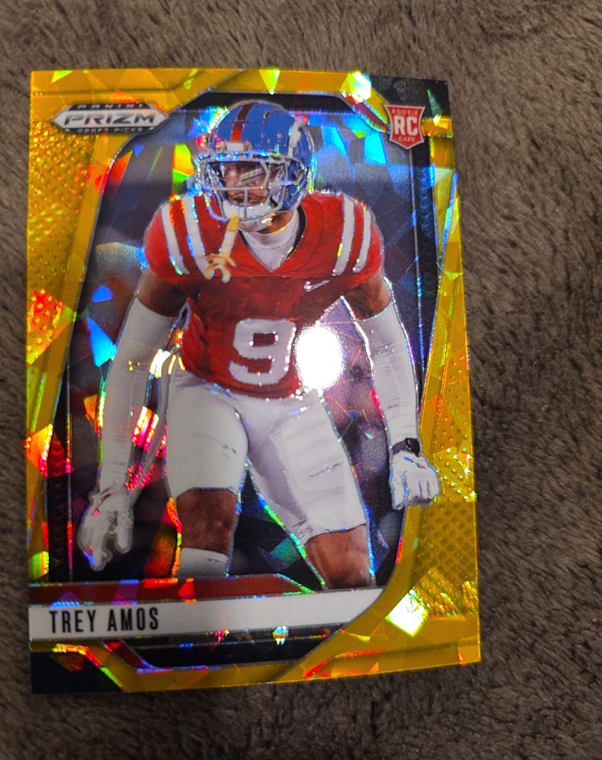2025 Panini Prizm Draft Picks #89 Trey Amos — front