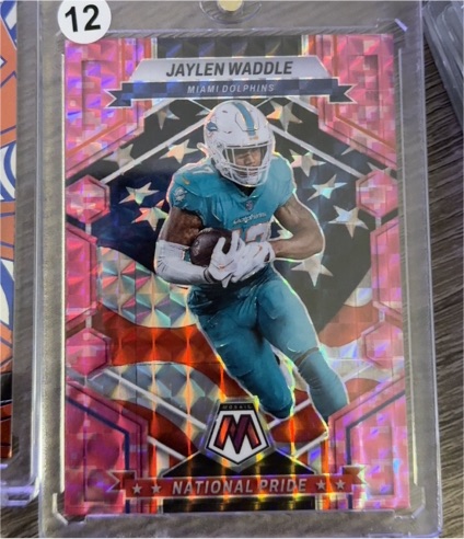 2023 Panini Mosaic National Pride #269 Jaylen Waddle — front