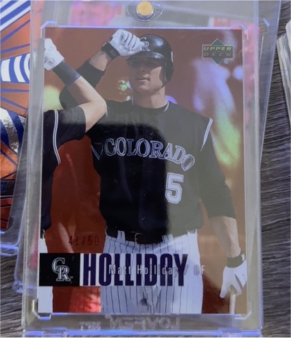 2006 Upper Deck #167 Matt Holliday — front
