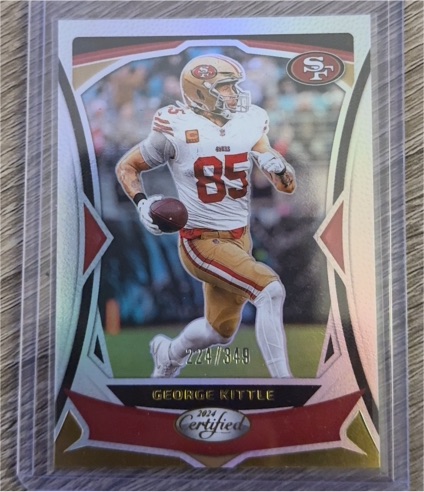 2024 Panini Certified #48 George Kittle — front