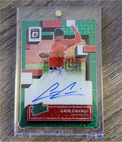 2022 Panini Donruss Optic #RPS-CC Cade Cavalli — front