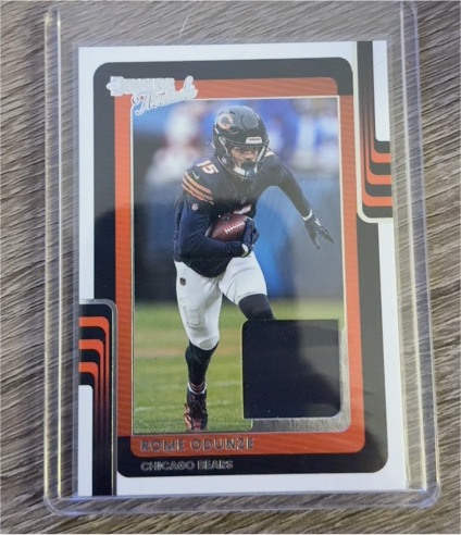 2025 Panini Donruss Threads #DTH-ROE Rome Odunze — front