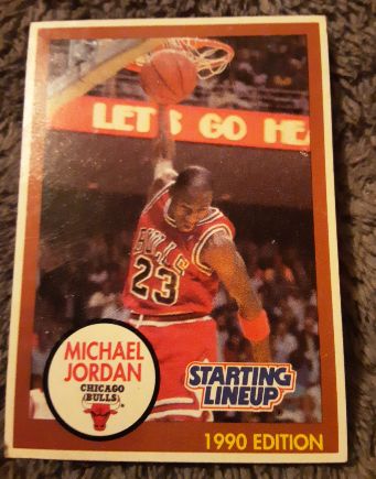 1990 Kenner Starting Lineup #NNO Michael Jordan — front