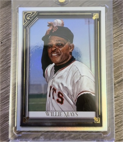 2021 Topps Gallery #170 Willie Mays — front