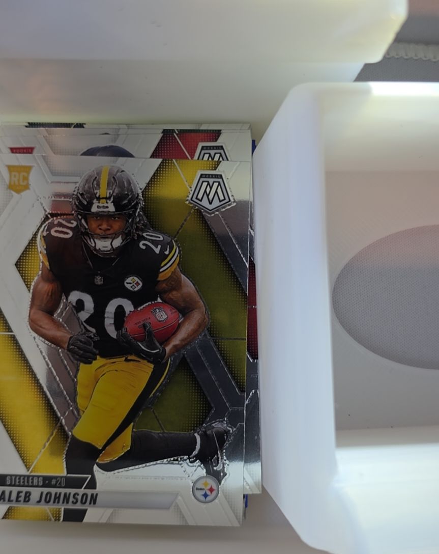 2025 Panini Mosaic #315 Kaleb Johnson — front