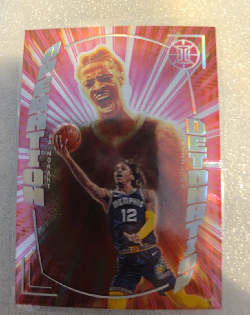 2021-22 Panini Illusions Operation Detonation #29 Ja Morant — front