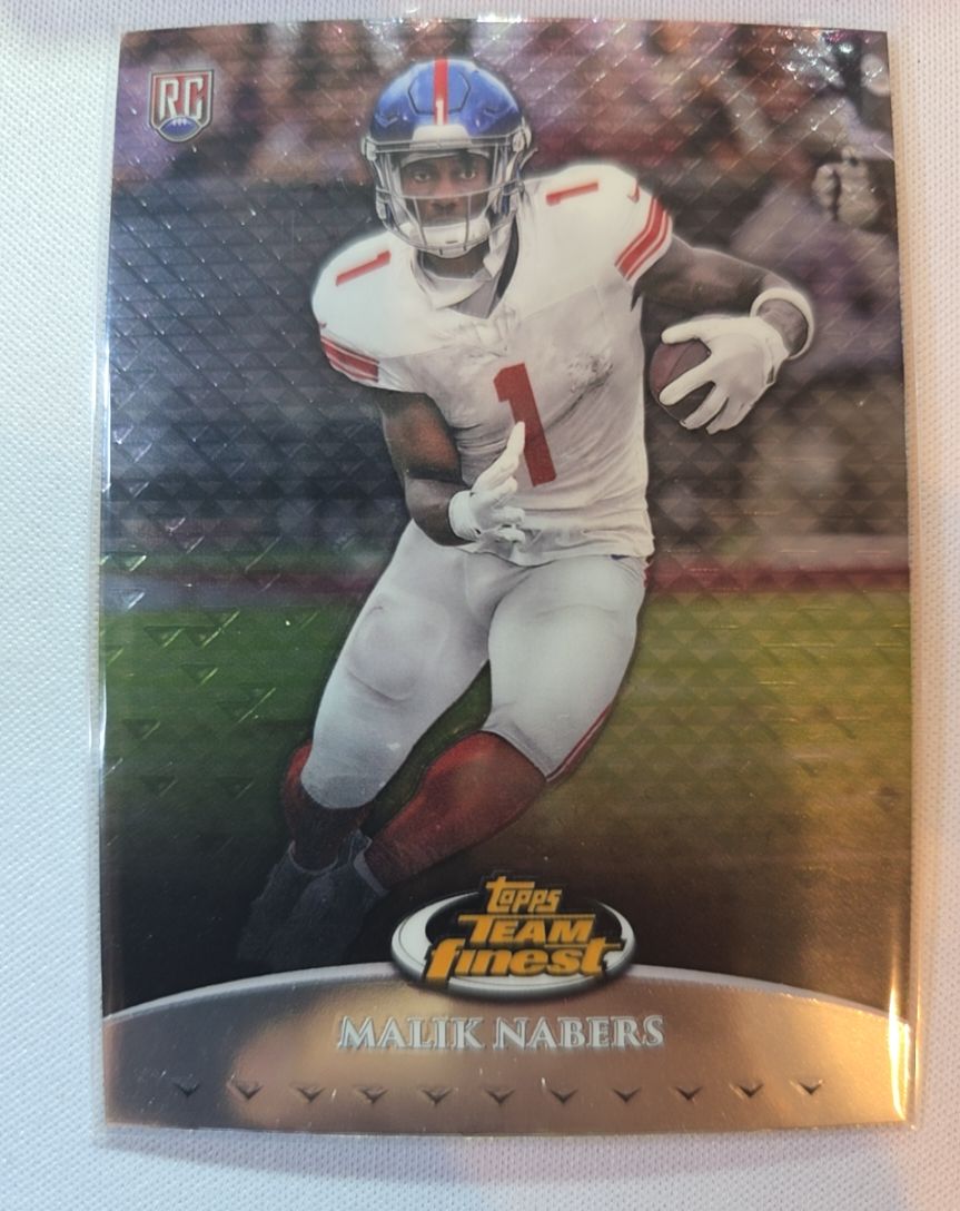 2024 Topps Finest #TF-7 Malik Nabers — front