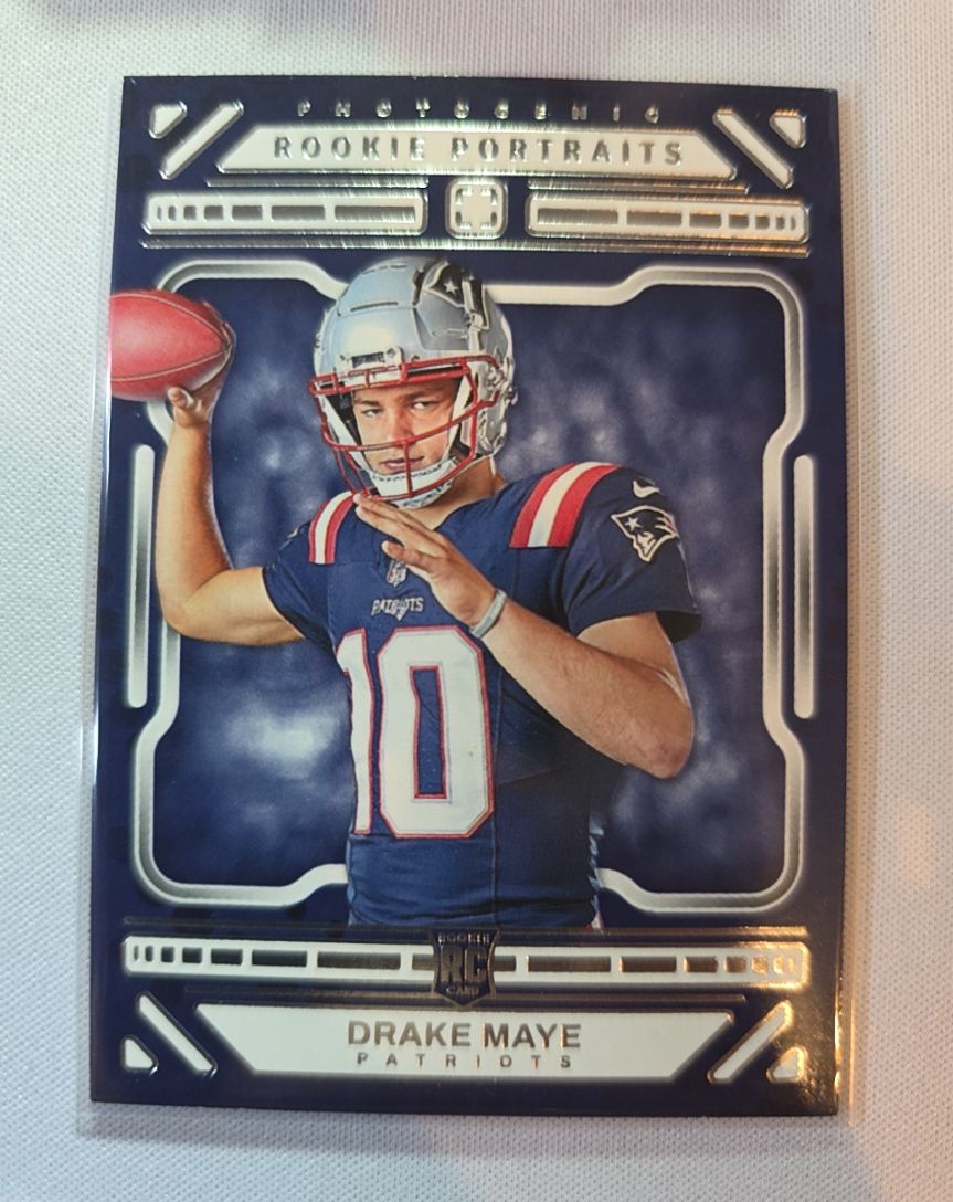 2024 Panini Photogenic Rookie Portraits #194 Drake Maye — front
