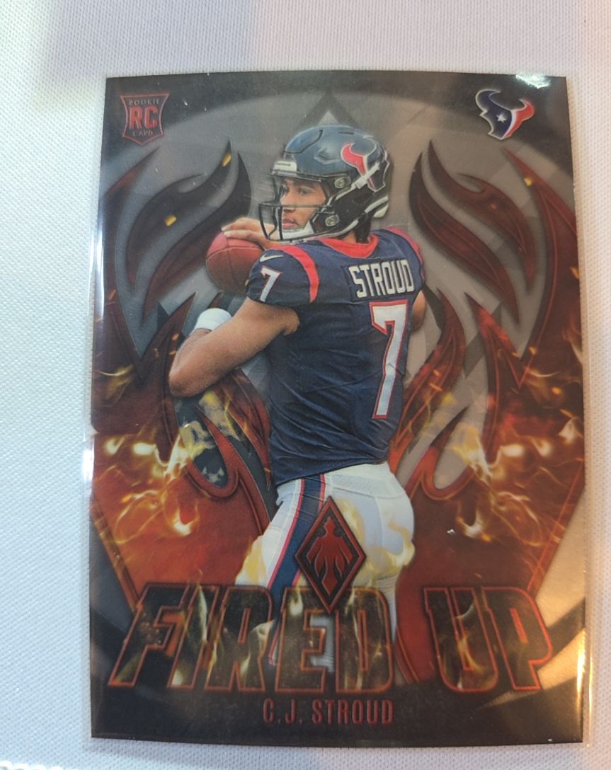 2023 Panini Phoenix Fired Up #FU-2 C.J. Stroud — front