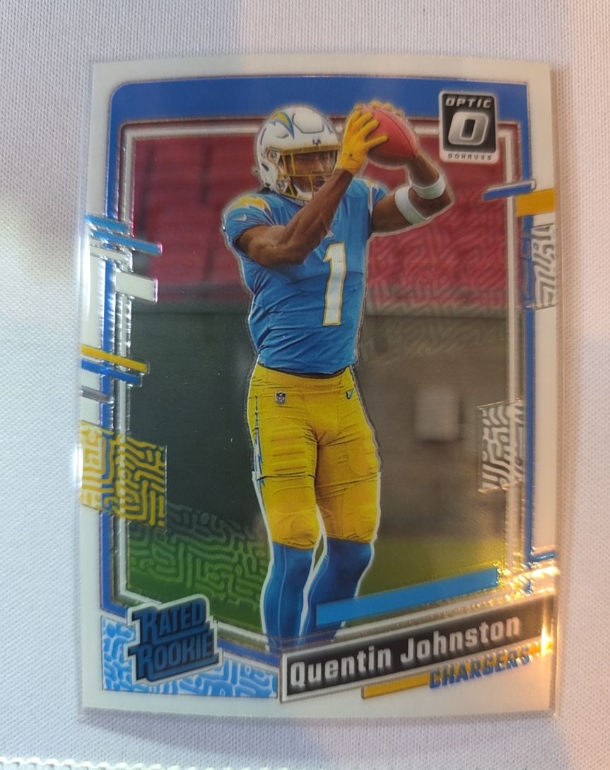 2023 Panini Donruss Optic #265 Quentin Johnston — front