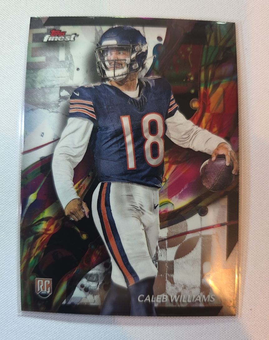 2024 Topps Finest #61 Caleb Williams — front