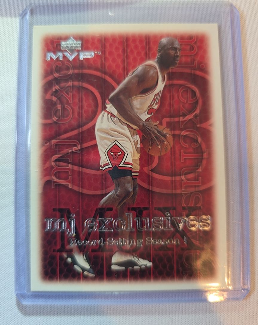 1999-00 Upper Deck MVP MJ Exclusives #183 Michael Jordan — front