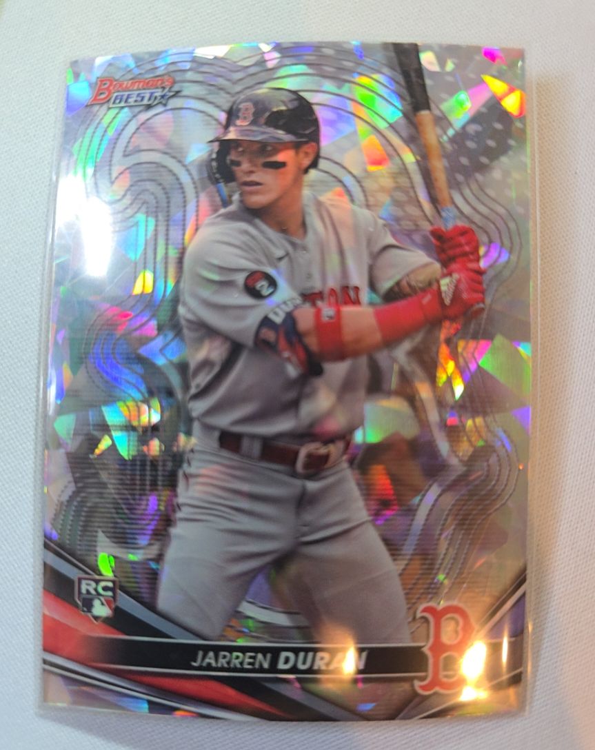 2022 Bowman's Best #11 Jarren Duran — front