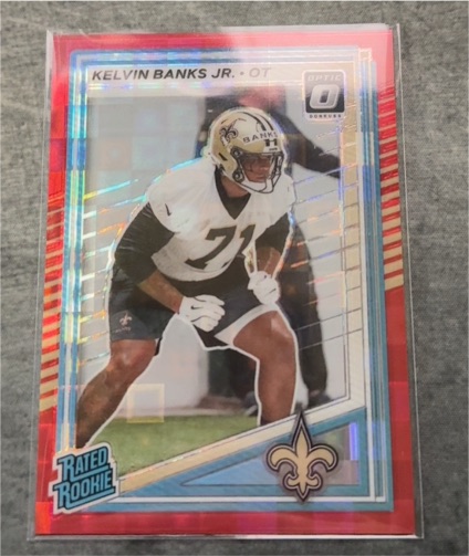 2025 Donruss Optic #372 Kelvin Banks Jr. — front