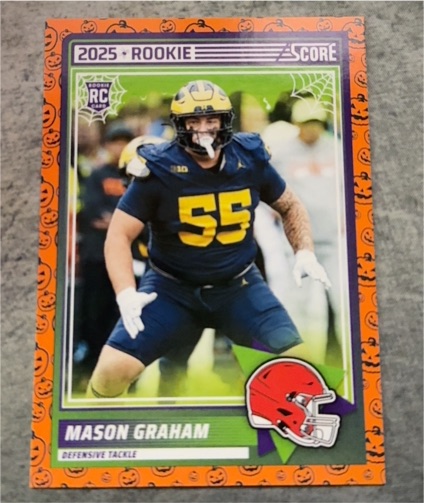 2025 Score A Treat #22 Mason Graham — front