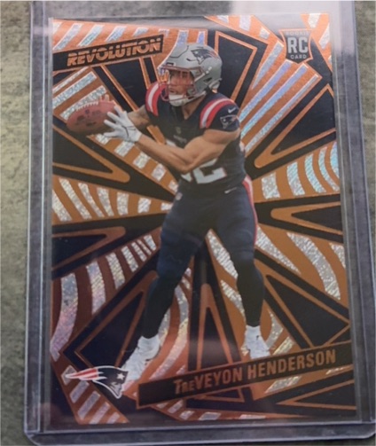 2025 Panini Revolution #244 TreVeyon Henderson — front