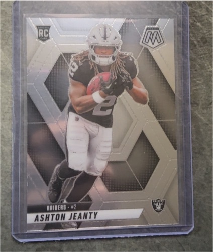 2025 Panini Mosaic #345 Ashton Jeanty Rookie — front