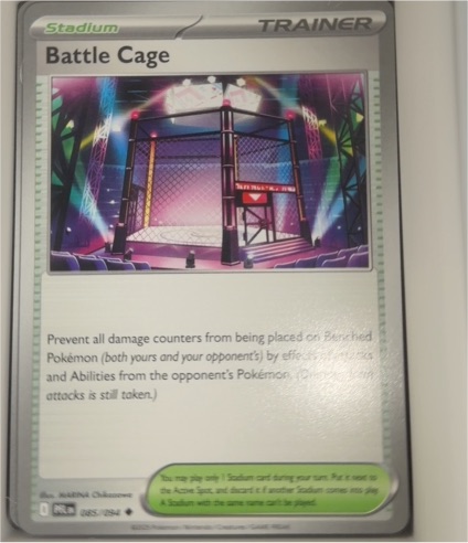 2025 Pokémon Battle Cage #085 — front