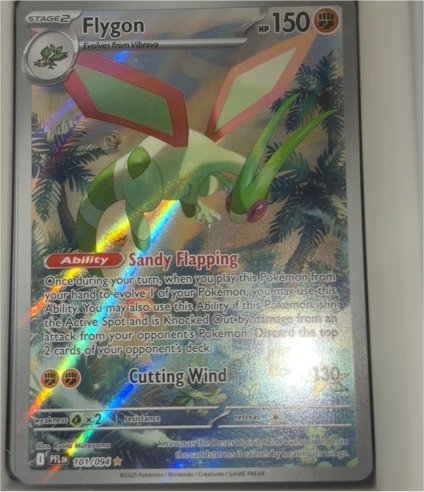 2023 Pokémon PFLN #101 Flygon — front
