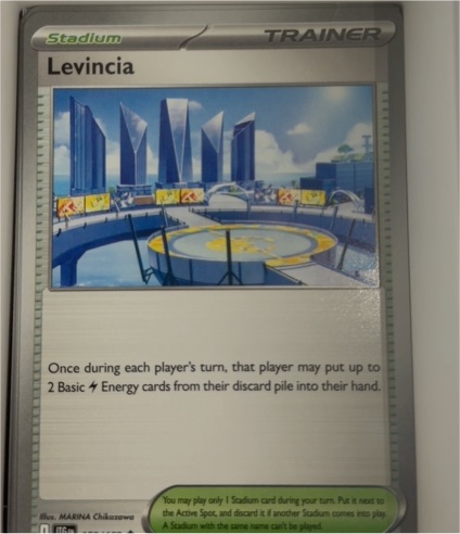 2025 Pokémon TCG Journey Together #150 Levincia — front