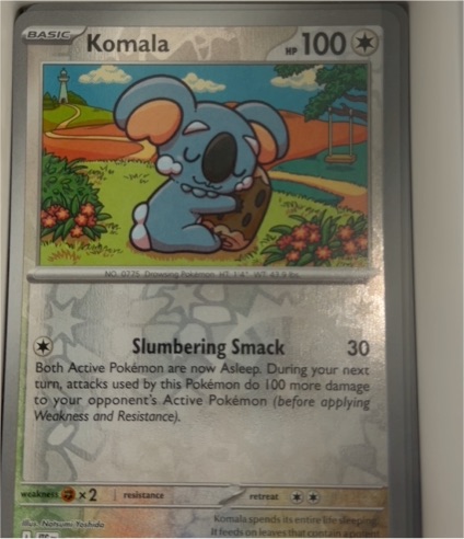 2025 Pokémon SV09: Journey Together #129 Komala — front