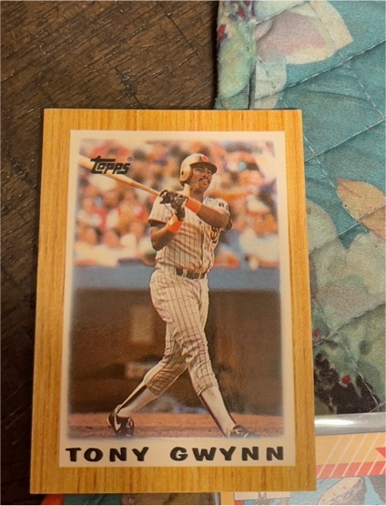 1987 Topps Mini League Leaders #35 Tony Gwynn — front