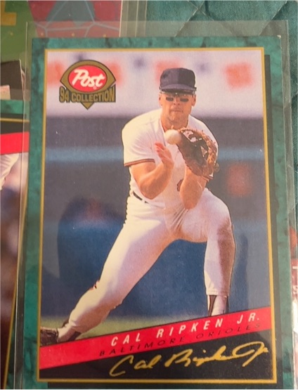 1994 Post Collection #25 Cal Ripken Jr. — front