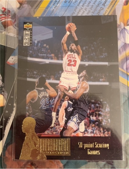 1995-96 Upper Deck Collector's Choice Jordan Collection #JC10 Michael Jordan — front