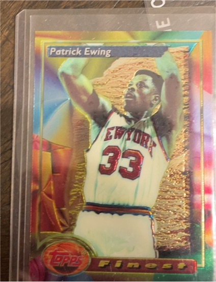 1993-94 Topps Finest #165 Patrick Ewing — front