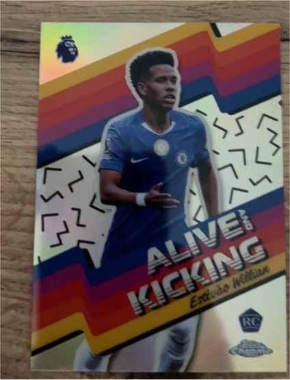 2026 Topps Chrome Premier League #AK-14 Estêvão Willian — front