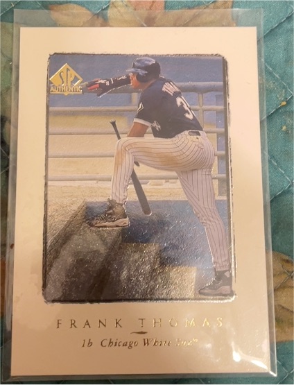 1998 Upper Deck SP Authentic #69 Frank Thomas — front