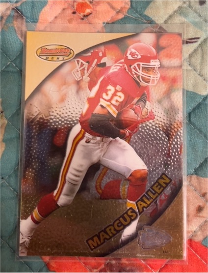 1997 Bowman's Best #52 Marcus Allen — front