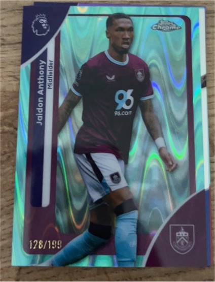 2026 Topps Chrome Premier League #54 Jaidon Anthony — front