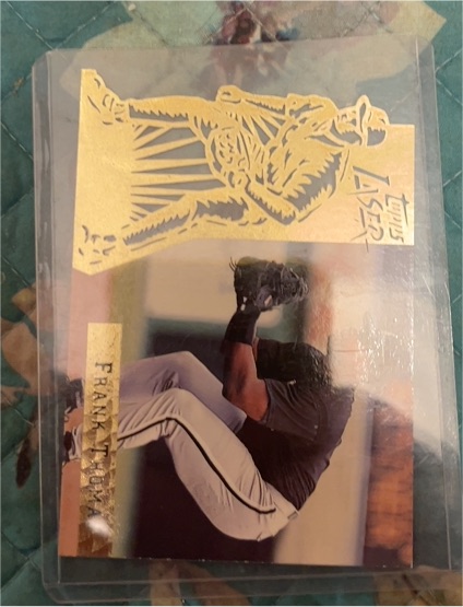 1993 Topps Laser Frank Thomas — front