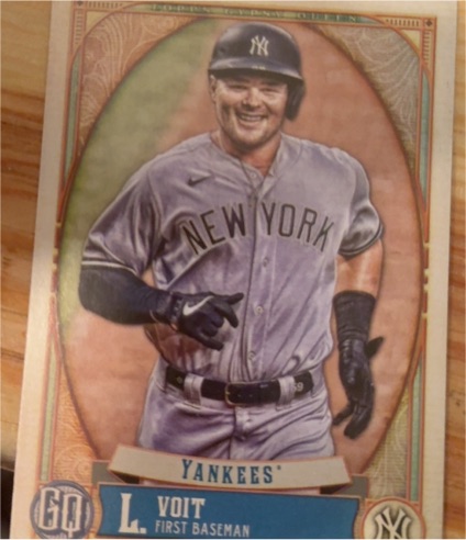 2021 Topps Gypsy Queen #300 Luke Voit — front