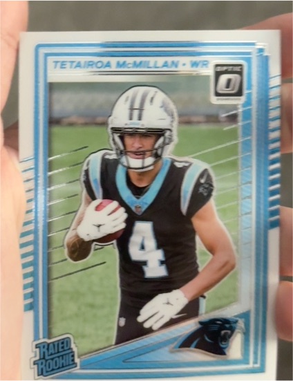 2025 Panini Donruss Optic #209 Tetairoa McMillan — front