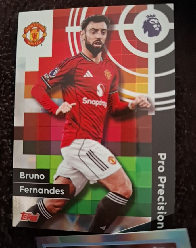2025-26 Topps Premier League #412 Bruno Fernandes — front