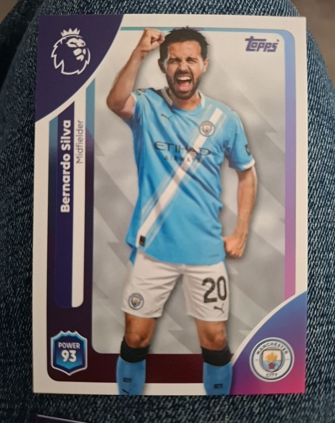 2025-26 Topps Premier League #191 Bernardo Silva — front