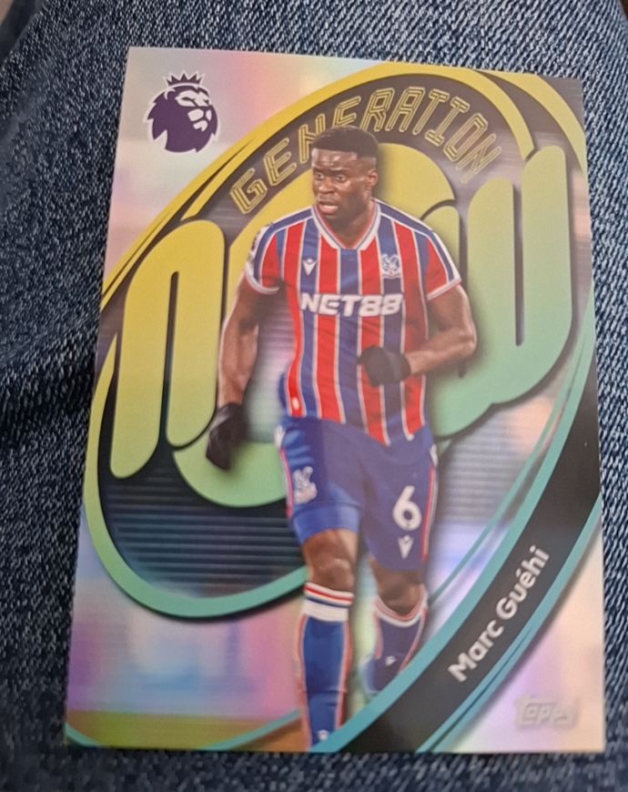 2025-26 Topps Premier League #124 Marc Guehi Generation Now — front