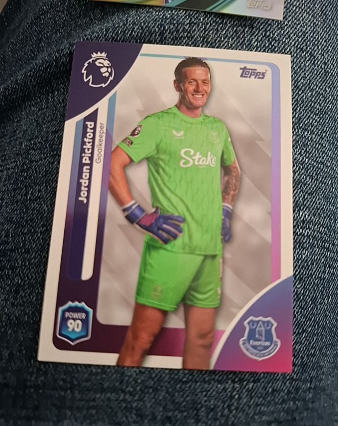 2025-26 Topps Premier League #128 Jordan Pickford — front