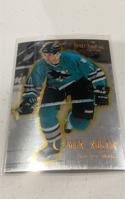 1995-96 Select Certified Edition #19 Owen Nolan — front