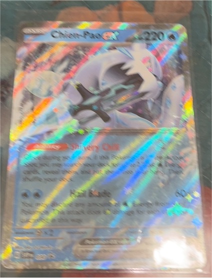 2023 Pokémon TCG Scarlet & Violet Paldea Evolved #061 Chien-Pao ex — front