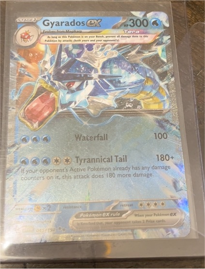 2023 Pokémon Scarlet & Violet #045 Gyarados EX — front