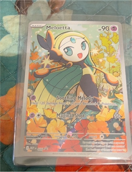 2013 Pokémon Black Star Promo #026 Meloetta — front