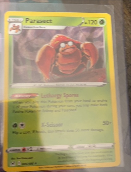 2022 Pokémon Lost Origin #5 Parasect — front