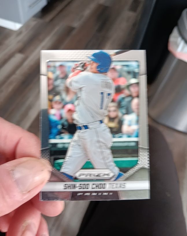 2020 Panini Prizm #6 Shin-Soo Choo — front