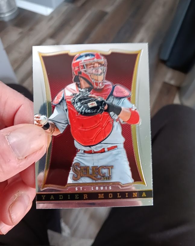 2013 Panini Select #11 Yadier Molina — front