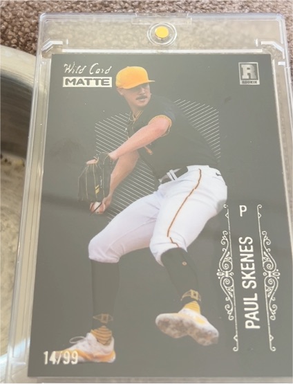 2024 Wild Card Matte #WW-PS Paul Skenes — front