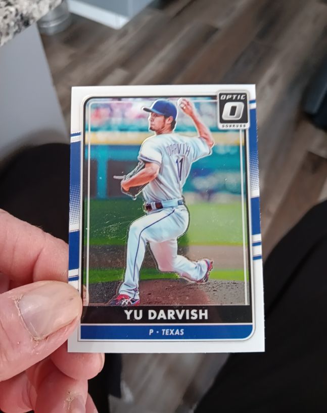 2016 Panini Donruss Optic #92 Yu Darvish — front