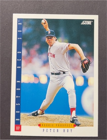 1993 Score #230 Peter Hoy — front